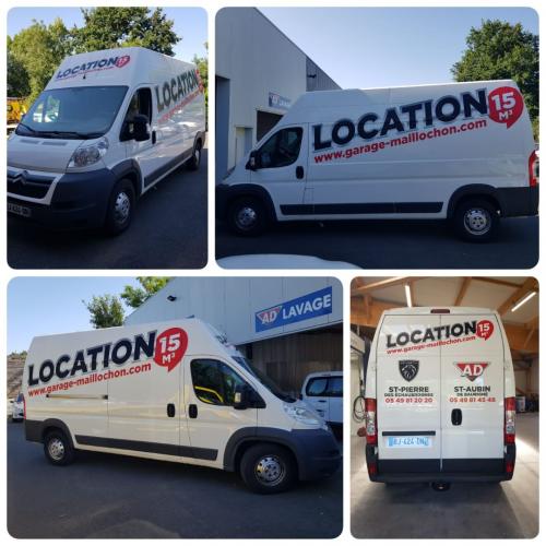 Location fourgon 15m3